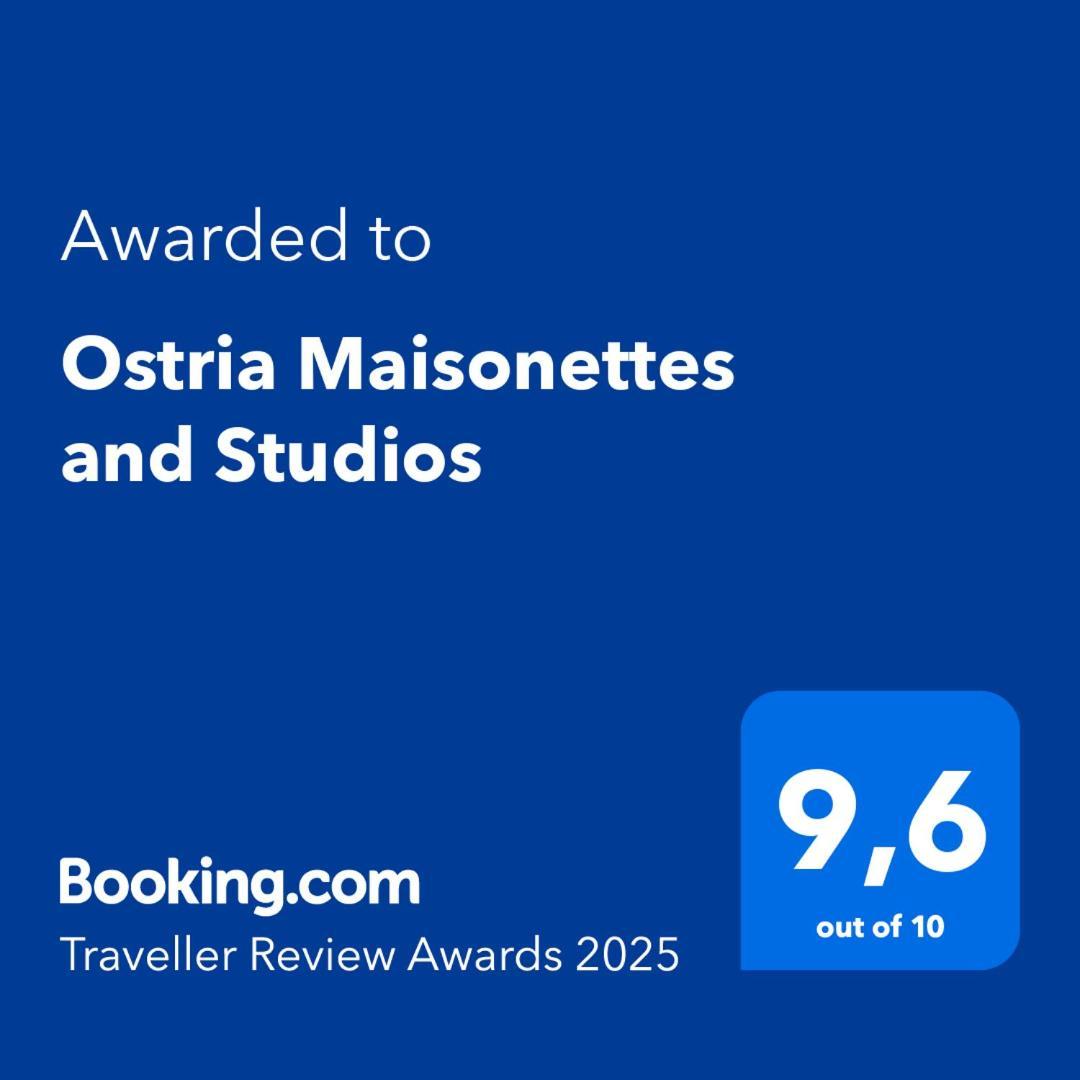 Stoúpa Ostria Maisonettes And Studios المظهر الخارجي الصورة